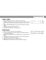 Preview for 5 page of Maximum T-102 FTA User Manual