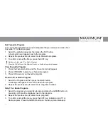 Preview for 10 page of Maximum T-102 FTA User Manual