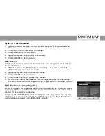 Preview for 47 page of Maximum T-102 FTA User Manual