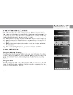 Предварительный просмотр 10 страницы Maximum T-105 FTA PVR User Manual