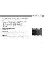 Предварительный просмотр 13 страницы Maximum T-105 FTA PVR User Manual