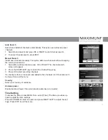 Предварительный просмотр 15 страницы Maximum T-105 FTA PVR User Manual