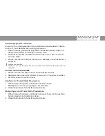 Preview for 30 page of Maximum T-105 FTA PVR User Manual