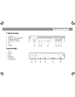 Preview for 5 page of Maximum XO-110T User Manual