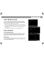 Preview for 9 page of Maximum XO-110T User Manual