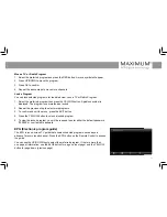 Preview for 11 page of Maximum XO-110T User Manual