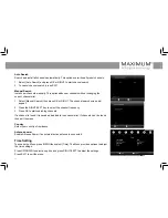 Preview for 14 page of Maximum XO-110T User Manual