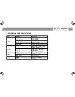 Preview for 20 page of Maximum XO-110T User Manual