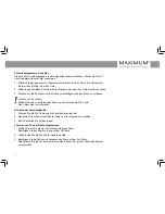 Preview for 30 page of Maximum XO-110T User Manual