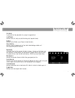 Preview for 35 page of Maximum XO-110T User Manual