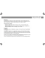 Preview for 38 page of Maximum XO-110T User Manual