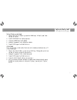 Preview for 51 page of Maximum XO-110T User Manual