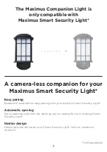 Preview for 5 page of Maximus Companion Light SPL06-07A1N4-BKT Instruction Manual