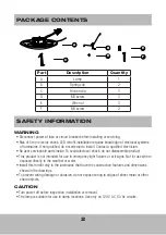 Preview for 2 page of Maximus M-13DSL-840-WFL-D Instruction Manual