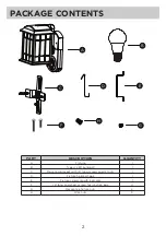 Предварительный просмотр 2 страницы Maximus Smart Security Light Instruction Manual