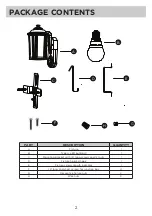 Предварительный просмотр 2 страницы Maximus SPL08-07A1W4-BKT Instruction Manual