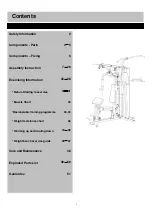 Preview for 2 page of maximuscle 335 / 8687 Assembly & User'S Instruction