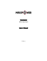 Maxipower TEG1005 User Manual предпросмотр