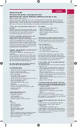 Preview for 3 page of Maxis BRILANT Instructions For Use Manual