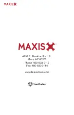 Preview for 9 page of Maxis MaxisJax 10K Owner'S Manual