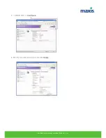 Предварительный просмотр 22 страницы Maxis TG799vn User Manual