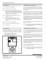 Предварительный просмотр 4 страницы Maxitrol EXA E40 Series Instructions