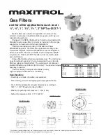 Maxitrol GF40-1-44 Installation And Service предпросмотр