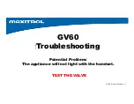 Preview for 45 page of Maxitrol Mertik GV60 Advanced Troubleshooting