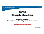 Preview for 48 page of Maxitrol Mertik GV60 Advanced Troubleshooting