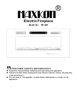 Maxkon WF-40S Manual preview