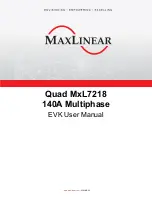 MaxLinear MxL7218-EVK-2 User Manual предпросмотр