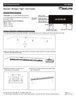 Предварительный просмотр 3 страницы MaxLite 105687 Operating Instructions Manual