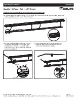 Предварительный просмотр 4 страницы MaxLite 105687 Operating Instructions Manual