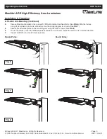 Предварительный просмотр 3 страницы MaxLite 108249 Operating Instructions Manual