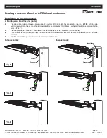 Preview for 8 page of MaxLite 108249 Operating Instructions Manual