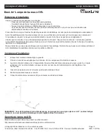 Preview for 6 page of MaxLite 5ADL07830 Series Operating Instructions Manual