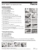 Предварительный просмотр 3 страницы MaxLite BayMax High Bay Eco BLHE3 Series Operating Instructions Manual