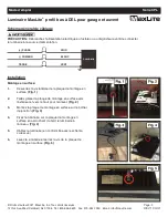 Preview for 6 page of MaxLite CPL Series Operating Instructions Manual