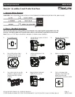 Предварительный просмотр 2 страницы MaxLite GuardMax SECS Series Operating Instructions