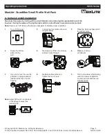 Предварительный просмотр 3 страницы MaxLite GuardMax SECS Series Operating Instructions