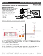 Предварительный просмотр 9 страницы MaxLite HL-LI2440UEM0 Operating Instructions Manual