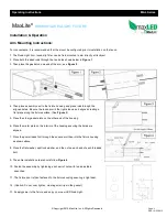 Preview for 3 page of MaxLite maxLED MAL Series Operating Instructions