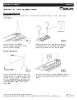 Preview for 3 page of MaxLite MaxLite HL Series Operating Instructions Manual