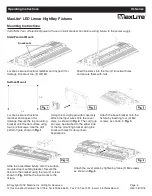 Preview for 5 page of MaxLite MaxLite HL Series Operating Instructions Manual