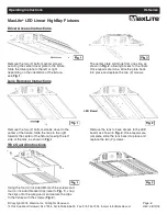 Preview for 6 page of MaxLite MaxLite HL Series Operating Instructions Manual