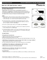 Preview for 4 page of MaxLite ML4LE171RLWH27MSC-V2 Operating Instructions