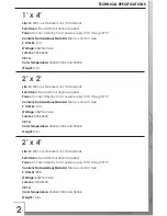 Preview for 4 page of MaxLite MLFP14DP4535 User Manual