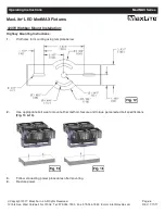 Preview for 6 page of MaxLite ModMAX 97374 Operating Instructions Manual