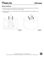 Предварительный просмотр 6 страницы MaxLite MPulse Bollard Luminaire Installation Manual