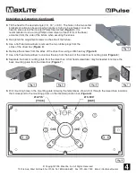 Предварительный просмотр 4 страницы MaxLite MPulse MP-SM Series Installation Manual